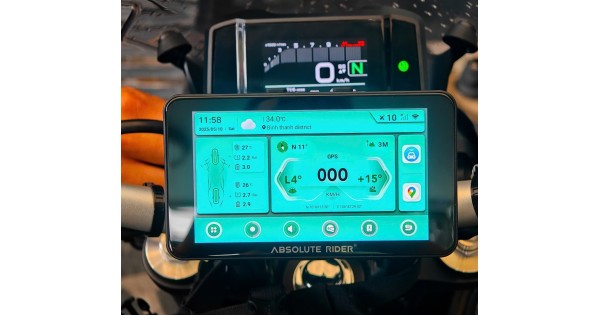 Màn Hình Dẫn Đường Thông Minh Absolute Rider A3 (chính hãng)