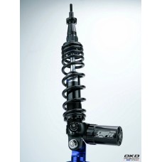 Phuộc Sau OKD SNIPER 430mm Vespa Sprint / Primavera - Black Edition (chính hãng)