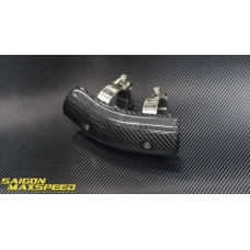 Ốp Cổ Pô Carbon Fiber AKRAPOVIC