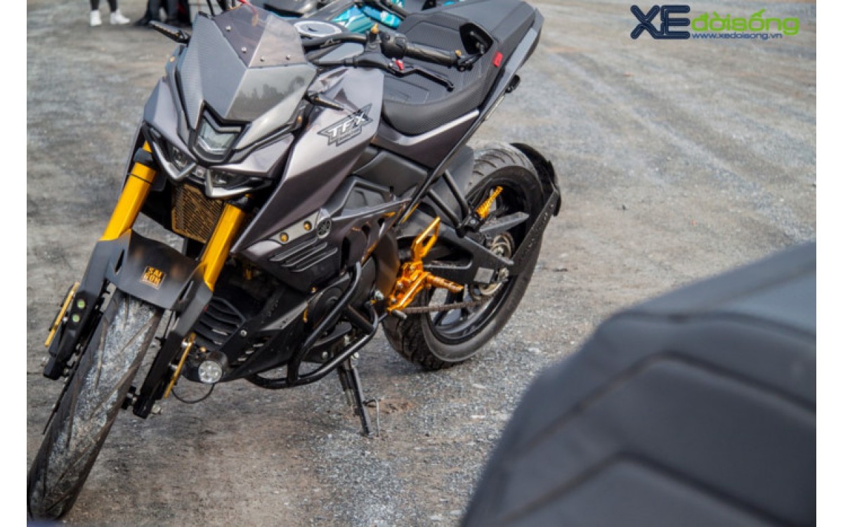 Yamaha TFX150 độ phong cách “cá mập” S1000R từ Saigon MaxSpeed